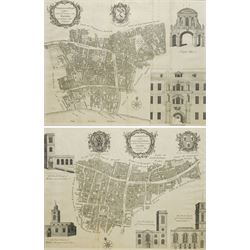 Benjamin Cole (British 1695-1766): 'Farringdon Ward' and 'Langborn Ward and Candlewick War...