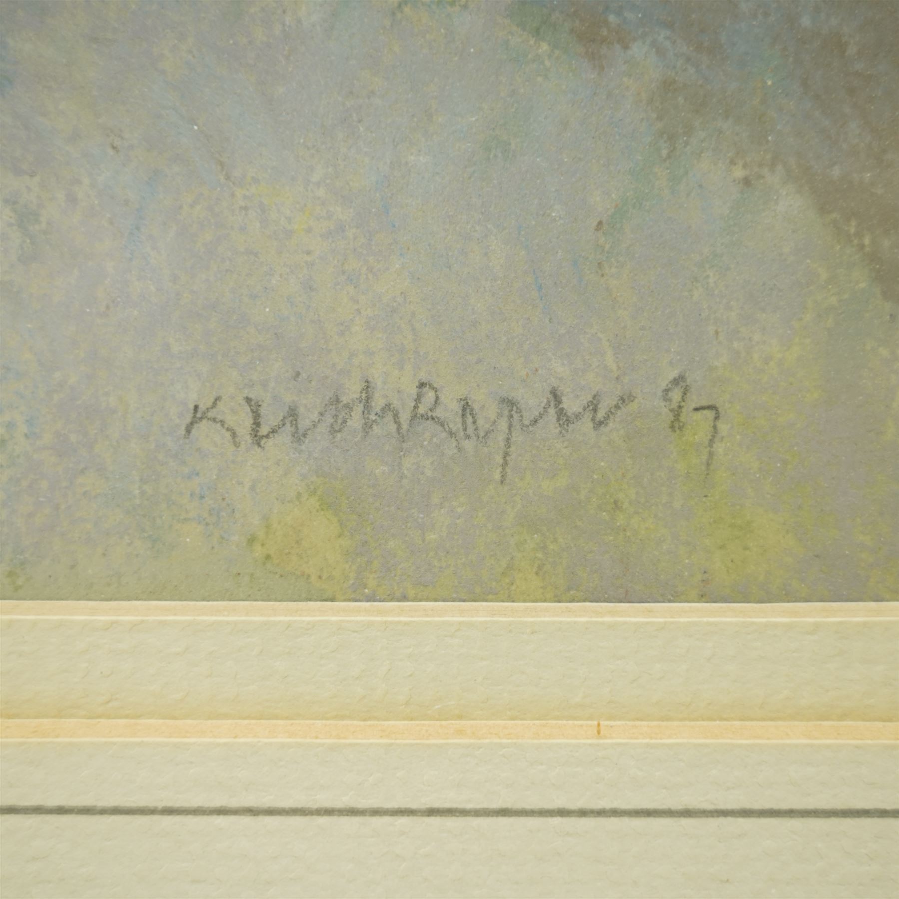 Keith Roper (British 1946-): York Minster from City Walls with the Grand Hotel, pastel signed and dated '87, 29cm x 37cm; Henry Charles Clifford (British 1861-1947): 'Old House Bermondsey', watercolour signed titled and dated 1903, 33cm x 26cm (2)