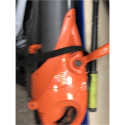 Flymo Scirocco 2500W blower and a quantity of hand tools
