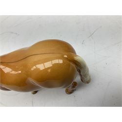 Beswick Norwegian Fjord Horse in Dun gloss, no. 2282, printed mark beneath, H16cm
