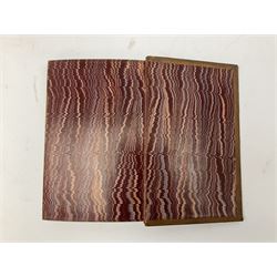 Twenty-seven 19th century leather bound books including The History of Napoleon Edited by R.H. Horne.1841; The Great Diamonds of the World by Edwin W. Streeter. 1882 Second edition; works by Voltaire; etc (27)