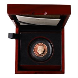 The Royal Mint United Kingdom 2025 'Stories of the Second World War' gold proof fifty pence coin, cased and boxed with certificate