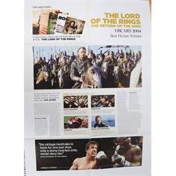 Nine film posters, including Saturn 3, Airplane, Amityville Horror, 10 and five Oscar Winners examples given free with The Times in 2007