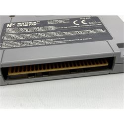 Nintendo 64 games, ‘Super Mario 64’ (1996) and ‘Mario Kart 64’ (1997), both with original boxes and instruction manuals, with two Nintendo 64 red controllers in original boxes. Also including a 4 MEG memory card