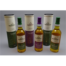  Two Glen Marnock Islay Single Malt Scotch Whisky, Glen Marnock Speyside Single Malt Scotch Whisky, Ltd. Release, 70cl 40%vol, in tubes (3)  