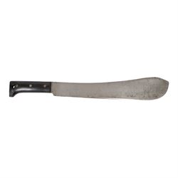 WWII US military machete dated 1944, Legitamas Collins & Co, model no.1250, with original leather sheath, overall L58cm