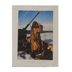 Third Reich, four original German Army posters, by Forster & Borries, Zwickau (Sachsen), H34cm, W28cm 