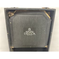 Salon Decca portable record player