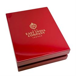 Queen Elizabeth II St Helena 2016 'Five Guinea Bicentenary Edition' gold proof five pound coin, cased with The East India Company London certificate