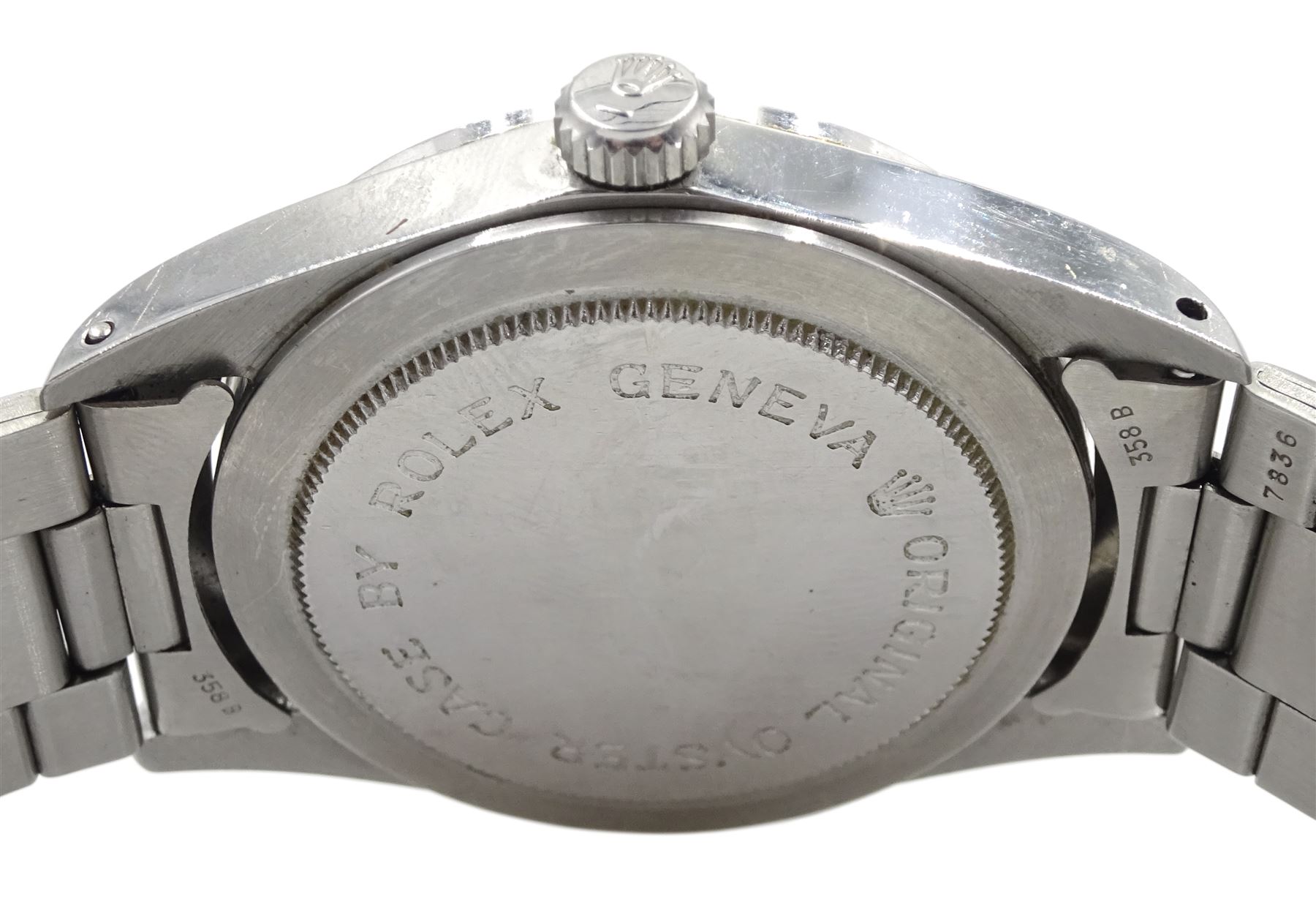 Tudor Prince Oysterdate rotor self-winding gentleman's stainless steel bracelet wristwatch, with blue dial, Ref No. 9080/0, serial No. 817403, circa 1974