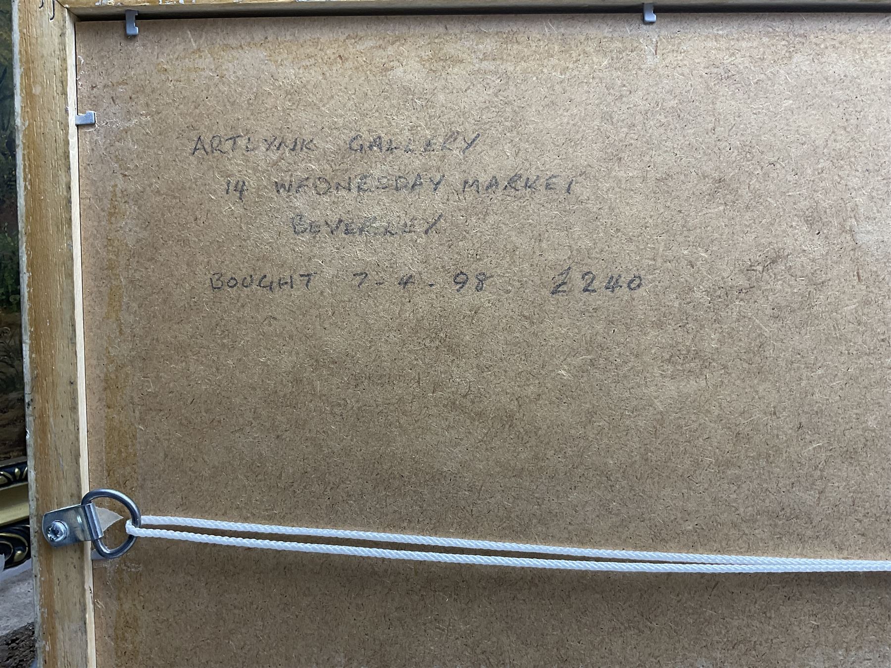 David C Bell (British 1950-): 'St Elstan' Hull Trawler, watercolour signed 25cm x 34cm; Michael Anthony Clark (British 20th century): Cattle Grazing, watercolour signed 29cm x 51cm (2)