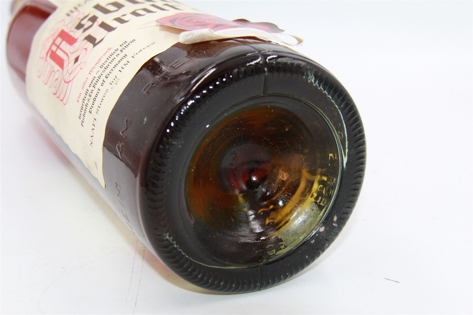 Asbach Uralt brandy, produced for NAAFI Stores for HM Forces, 3 litres, unknown proof, in original presentation box  