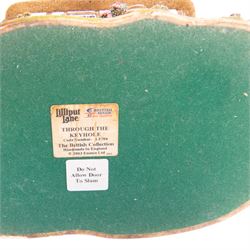 Eight Lilliput Lane models, comprising Heritage Collection Buckingham Palace, Crown Inn, Anne Hathaway, Periwinkle Cottage, Royal Oak Inn, Through The Keyhole, Burley Street Garage and The George Inn