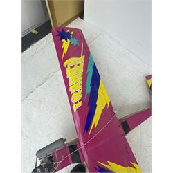 Kyosho Trainer 40 remote control aeroplane, L120cm, W161cm