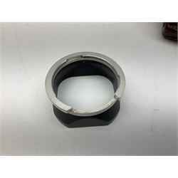 Franke & Heidecke Synchro-Compur Rolleiflex camera, twin lens camera, serial number 2447615, with viewing lens '1:2.8/80 Heidosmat No. 857174', Taking Lens '1:2.8/80 Carl Zeiss Planar No. 4189283', in leather case