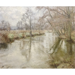 'Calder River', oil on canvas by Sonia Mervyn (British 1893-1977) signed and titled verso 62cm x 75cm  