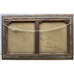 Harry Pennell (British 1879-1934): 'Cornfield near Hastings', oil on canvas signed, titled on the slip, further inscribed verso 60cm x 101cm 