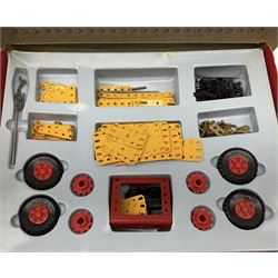 Meccano - Super Highway Multikit, No.2 Construction Kit and 07807 Farm Tractor Construction Kit; all boxed with instructions; and quantity of Plastic Meccano with Sets 300/400 instructions.