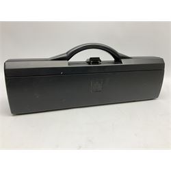 Buffet Crampon Paris three-piece flute, marked Cooper Scale AKC E, serial no.715182; cased