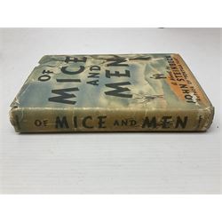 John Steinbeck; Of Mice and Men, first edition, second printing, New York: Covici Friede, 1937, 2nd printing with 'loosely' to page 9 and The Moon is Down, fist edition, Windmill Press, Surrey 1942