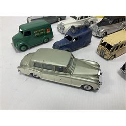 Dinky/Corgi - Dinky Bedford 10cwt Van ‘Kodak’ no.480, boxed; Corgi Bentley Continental Sports Saloon no.224 in replica box; along with further loose, playworn and repainted models to include Dinky Rolls-Royce Silver Wraith and Phantom V models etc 