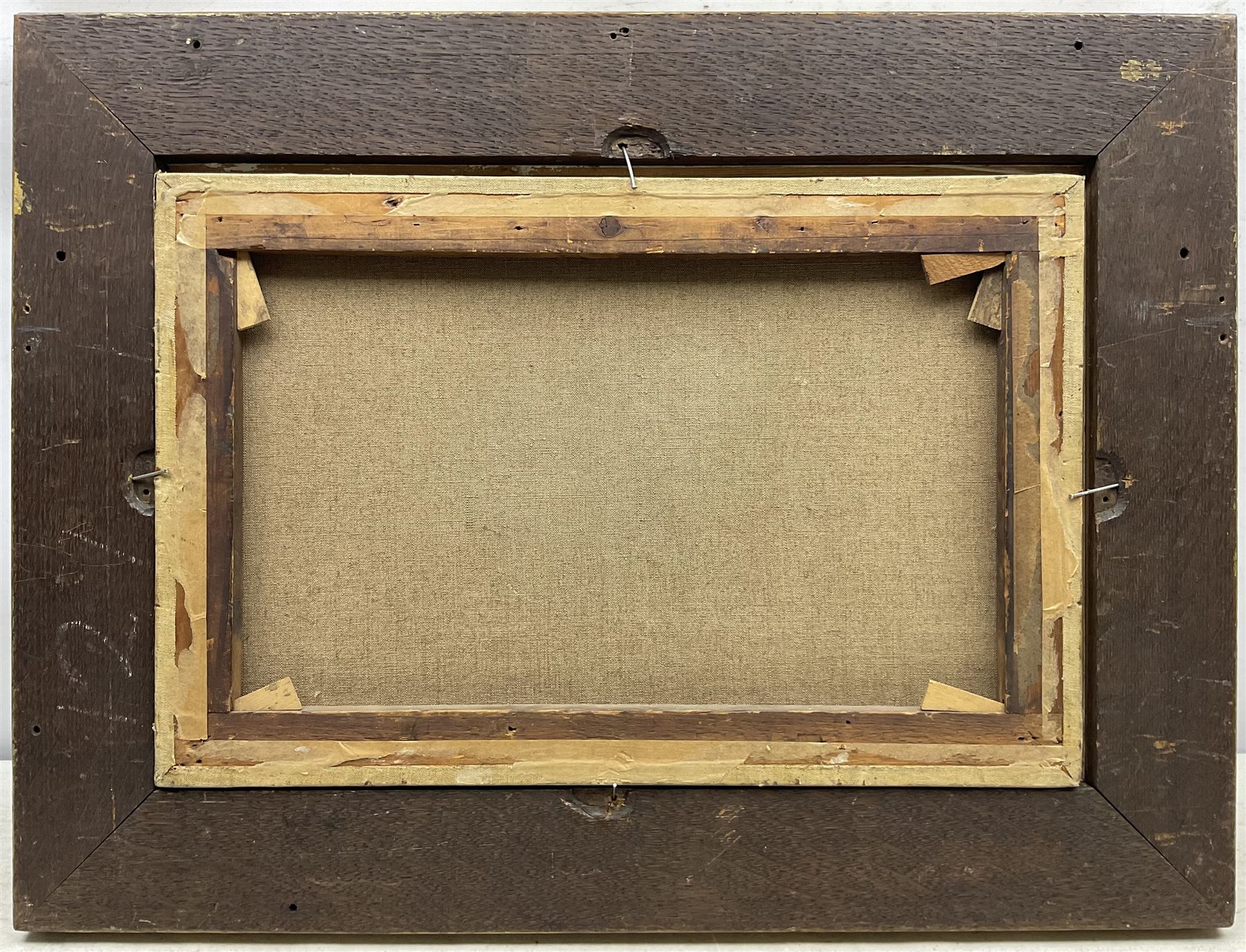 Kershaw Schofield (British 1872-1941): Windmill under Cloudy Skies, oil on canvas signed 28cm x 43cm