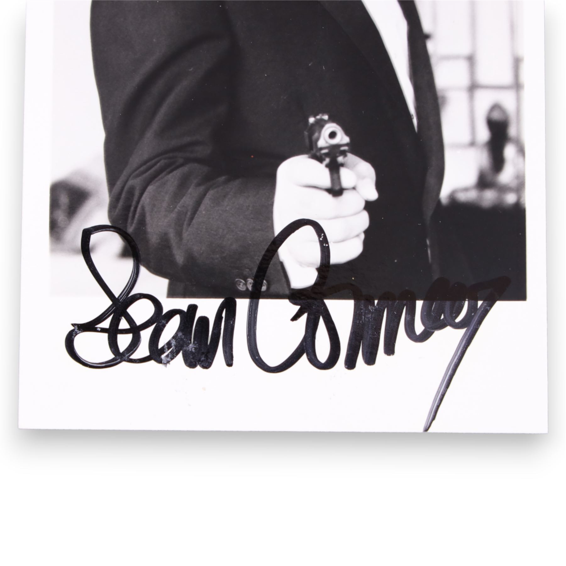 Sean Connery signed 5 x 3.5