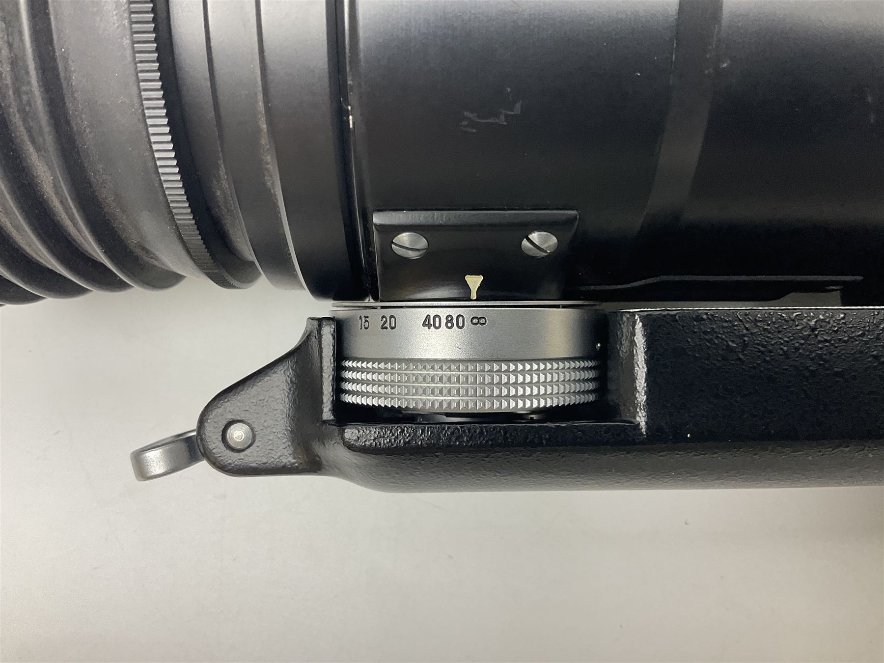 Zenit Photosniper Outfit, to include Zenit E camera body, serial no 80272217, 'Tair-3S 4.5/300' lens serial no 8508819, 'Aico 3x Converter', etc, all in a metal carry case  