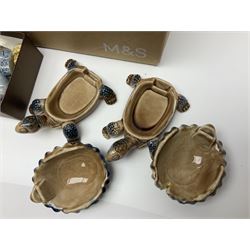 Large collection of Wade Whimsies and other similar animal figures 