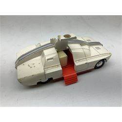 Dinky - Captain Scarlet and the Mysterons Maximum Security Vehicle with crate No.105; Airport Fire Tender with Flashing Light; and Michigan 180-III Tractor Dozer No.976; all boxed (3)