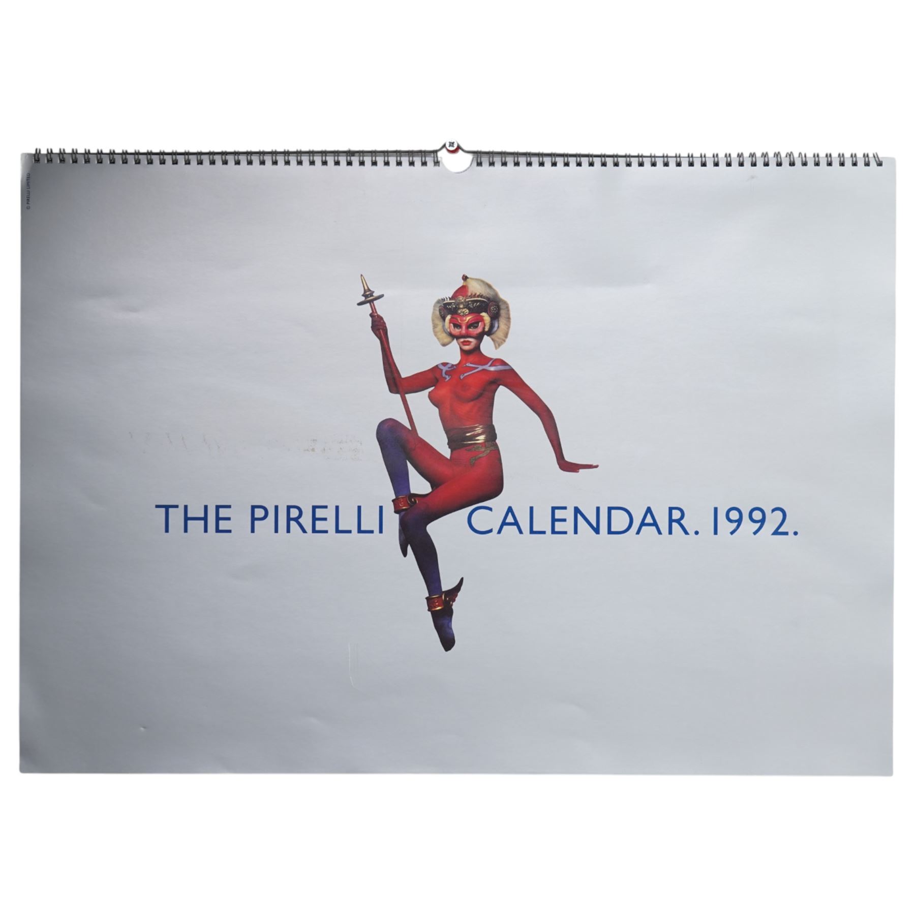 Eight Pirelli calendars, comprising 1998, 1995, 1991, 1994, 1997, 1992 and 1996, and another adjustable undated (8)