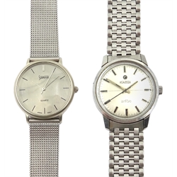  Roamer anfibio stainless wristwatch Swiss patents mod. 414-1120. 003 and a Schaffer Japanese quartz wristwatch  