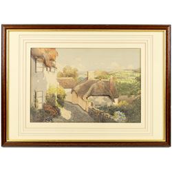 Percy Charles Clement Davis (British 1867-1949): 'Minehead' - Somerset, watercolour signed and titled 23.5cm x 35.5cm