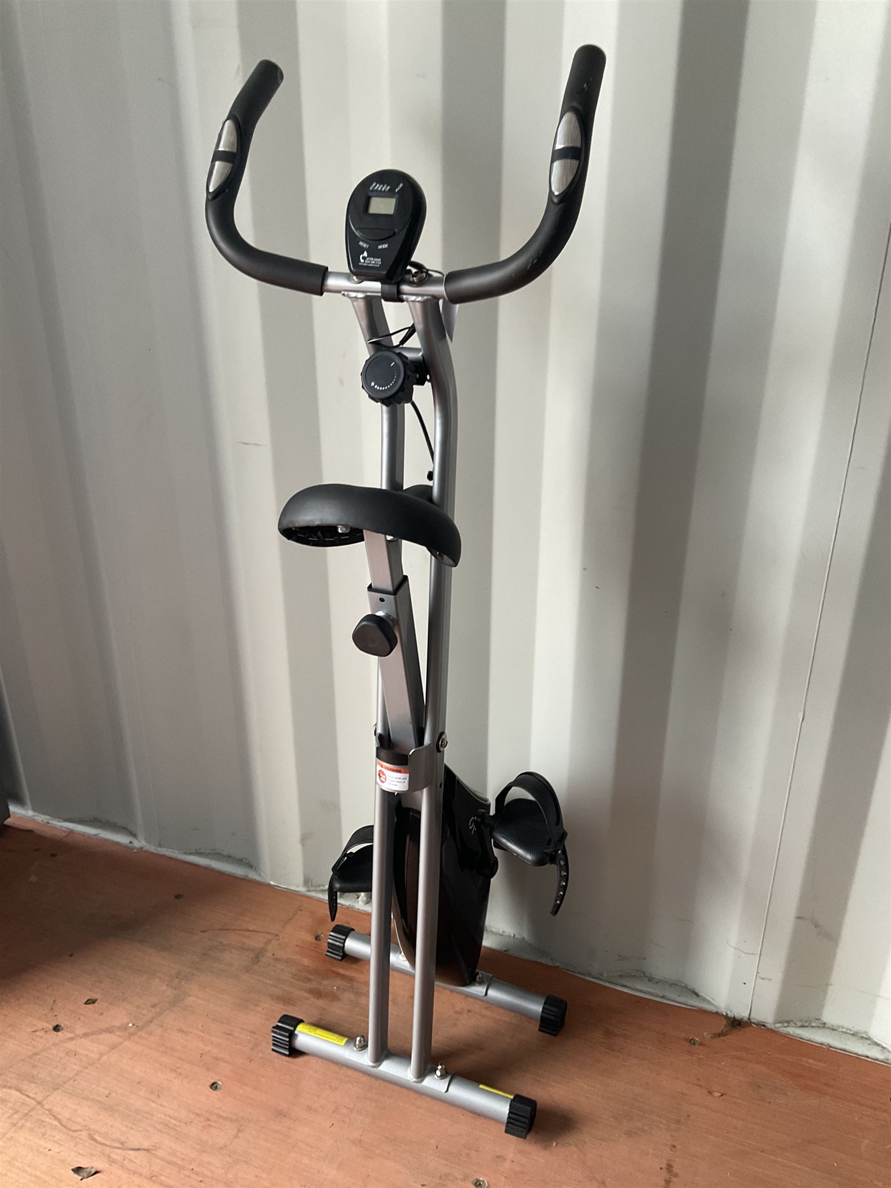 Opti Folding exercise bike - THIS LOT IS TO BE COLLECTED BY APPOINTMENT FROM DUGGLEBY STORAGE, GREAT HILL, EASTFIELD, SCARBOROUGH, YO11 3TX