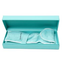 Tiffany & Co. silver-handled Padova pattern bottle opener, hallmarked, designed by Elsa Peretti, with dust bag and presentation box, L14.5cm