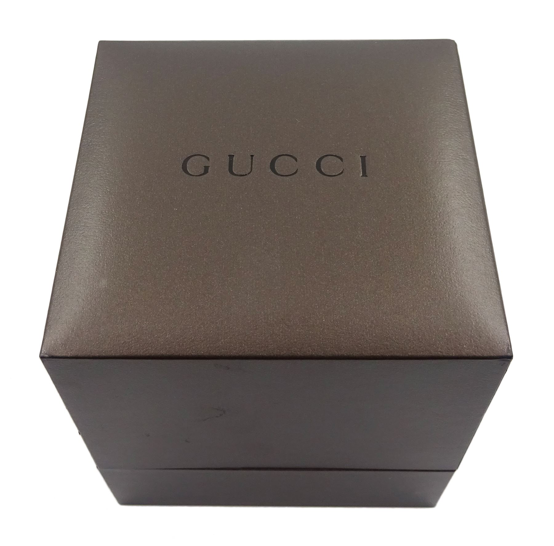 Women’s Gucci Mini G 102 Stainless Steel Watch Box Dustbag excellent condition Gucci 102 G-Mini stainless steel and diamond ladies quartz  main image 4