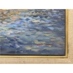 After Pierre-Auguste Renoir (French 1841-1919): The Skiff (La Yole), oil on canvas indistinctly signed 61cm x 91cm