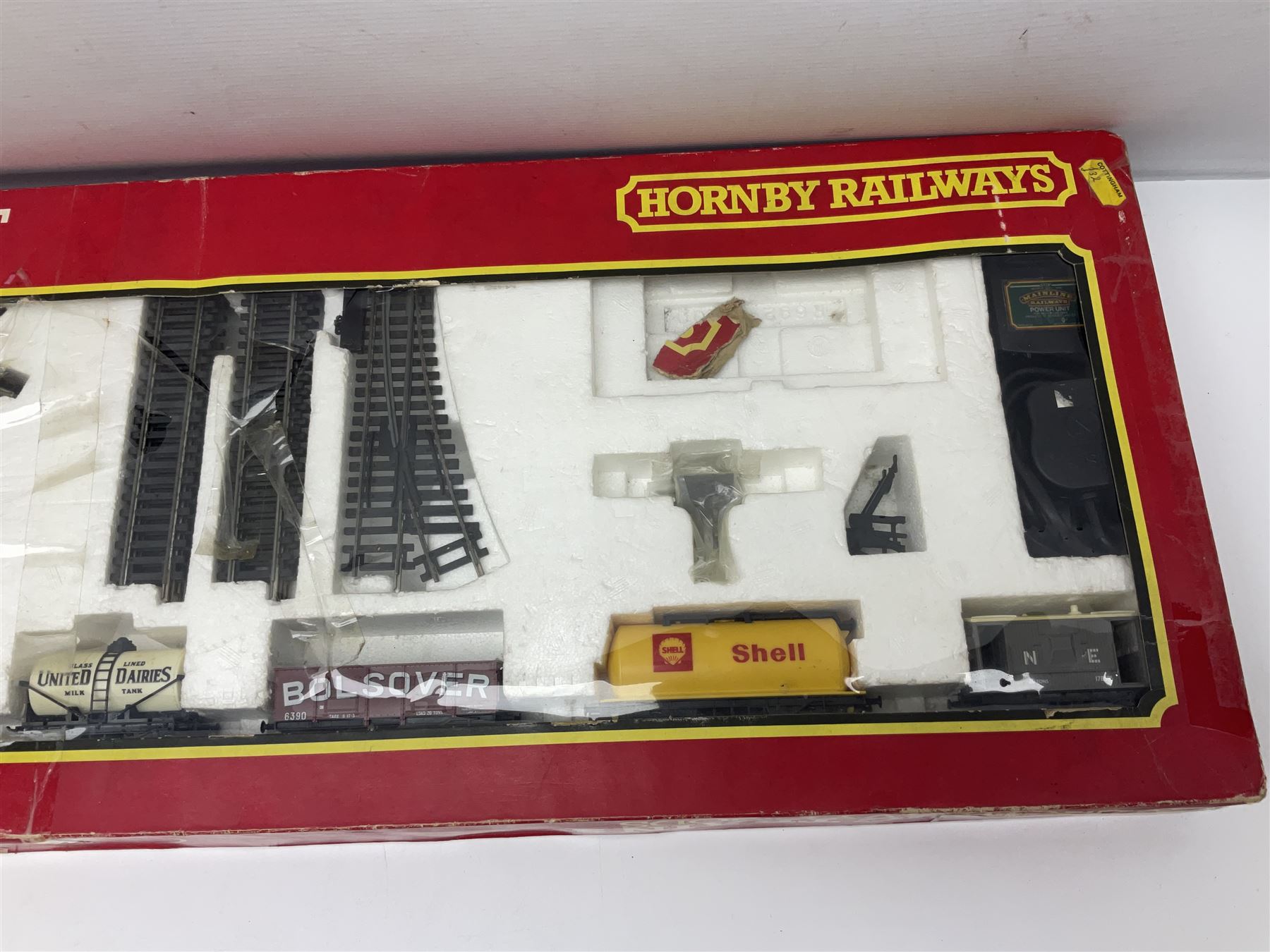 Hornby '00' gauge - LNER Heavy Goods Electric train Set with Class B12 4-6-0 locomotive No.8509, tender, seven wagons and accessories; boxed; Class 52 'Western' Diesel Hydraulic C-C locomotive 'Western Courier' No.D1062; Class 3F 'Jinty' 0-6-0 tank locomotive No.47606; and six goods wagons; two power controllers and oddments of track; all unboxed; together with Hornby Dublo TPO Mail Van Set with separate Line Side Apparatus and Junction Signals; all boxed