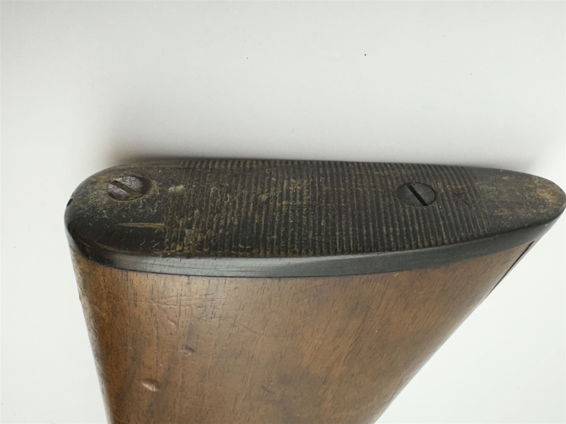 SHOTGUN CERTIFICATE REQUIRED - English 12-bore double trigger side by side double barrel shotgun serial no. 147696 