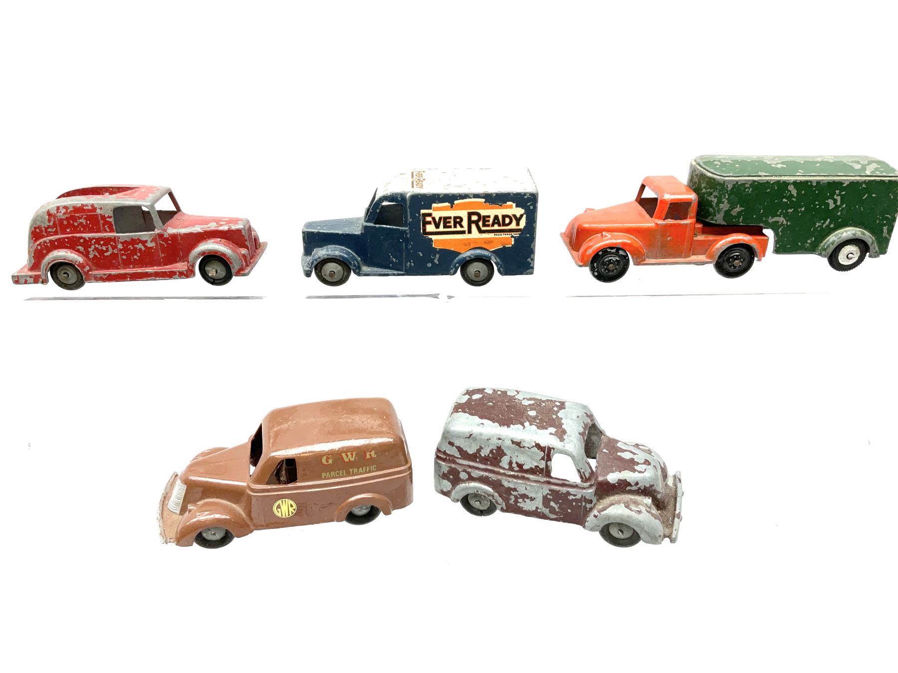 Timpo Fire Engine Timpo Toys - six unboxed and playworn die-cast commerci | Toys & Models ...