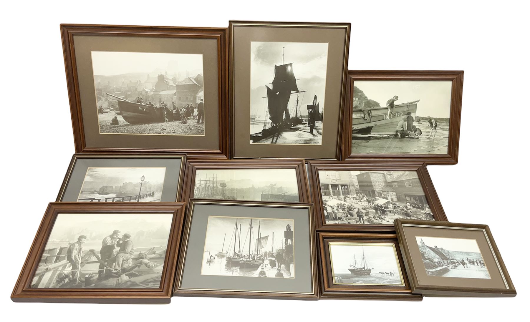 Collection of prints published by the Sutcliffe Gallery, including prints of Scarborough and Whitby (10).  