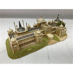 Three Lilliput Lane models from the 'Britain's Heritage' collection, comprising The Royal Pavilion Brighton, St Paul's Cathedral and Buckingham palace, all boxed