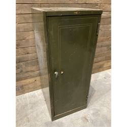 Art Metal Steel Office Furniture - mid-20th century lockable cupboard
