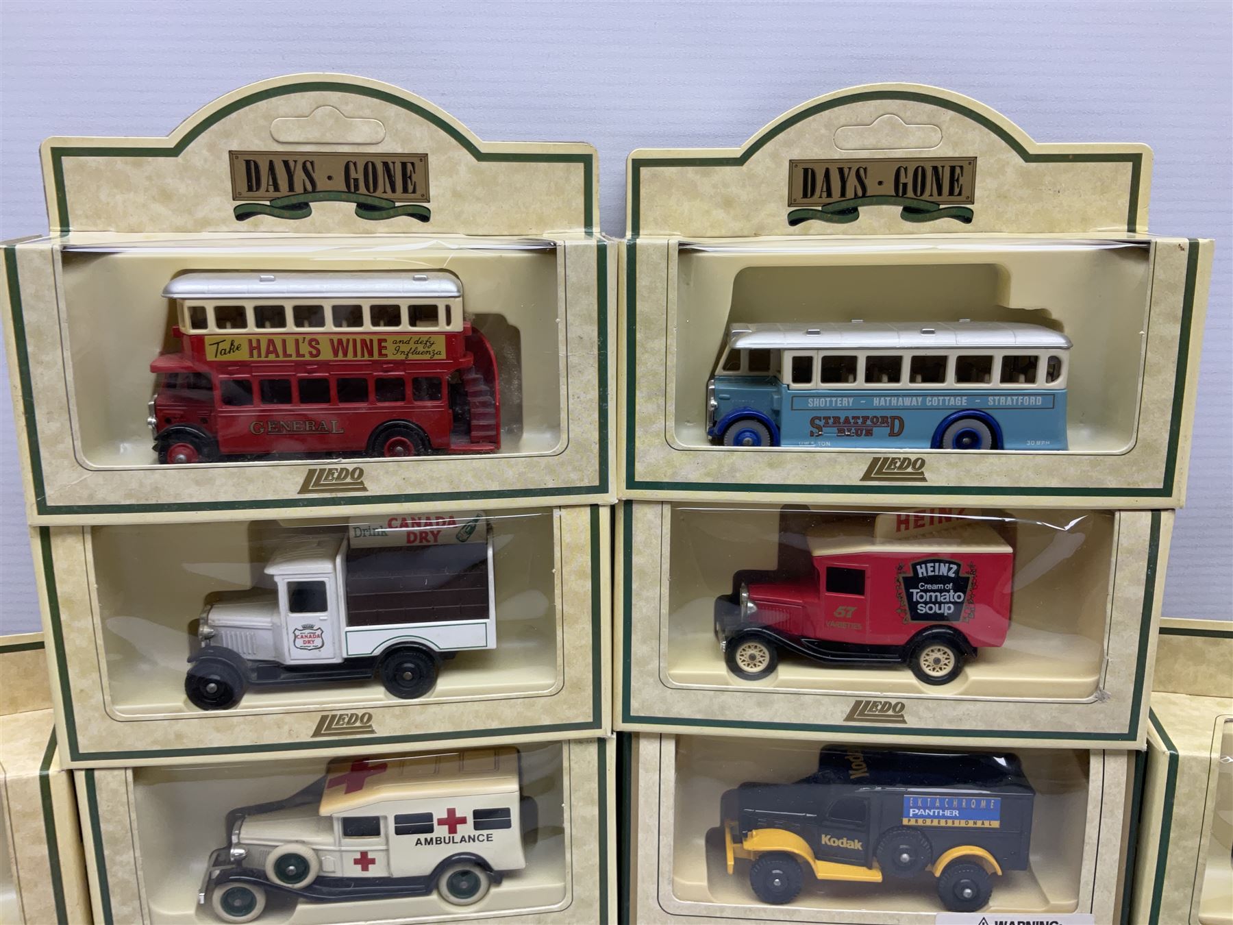 Seventy-six Lledo/ Days Gone die-cast models, all boxed (76)