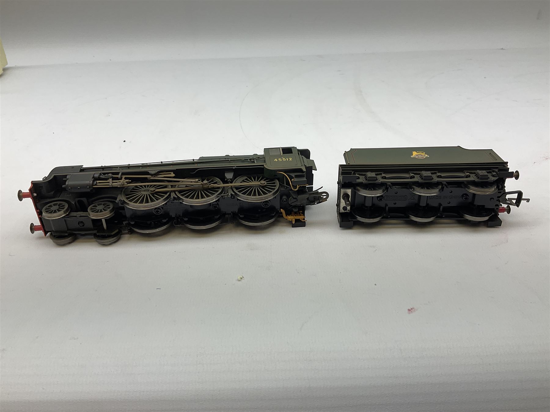 Hornby '00' gauge - Britannia Class 7MT 4-6-2 locomotive 'William Wordsworth' no. 70030, Patriot Class 7P 4-6-0 locomotive 'Bunsen' no. 45512 and Class A3 4-6-2 locomotive 'The White Knight' no. 60077, all DCC ready (3)