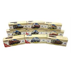 Corgi Classics - nine die-cast commercial vehicles comprising 97956; 97932; 97942; 97317; 97931; 97335; 97911; 97318; and 97840; all boxed (9)