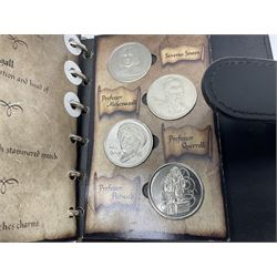 Harry Potter 'Gringotts Savings Book Coin Collection', various commemorative crowns, pre-decimal coinage, United States of America one dollar banknote etc