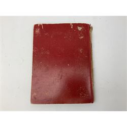 Magnus Laurie: The West Riding Territorials in the Great War. 1920: German Haus Neuerburg cigarette card album entitled Der Bunte Rock depicting 19th century military uniforms; French Chocolat Aiglon trade card album including some military costumes; and a cigarette card album, some of military interest (4)