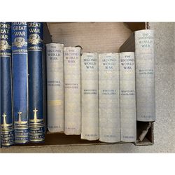 The Great War  by H W Wlison. 13 volumes. 1914-19;The Second Great War by Hammerton. 9 volumes; and The Second World War by Winston Churchill. 6 volumes.
