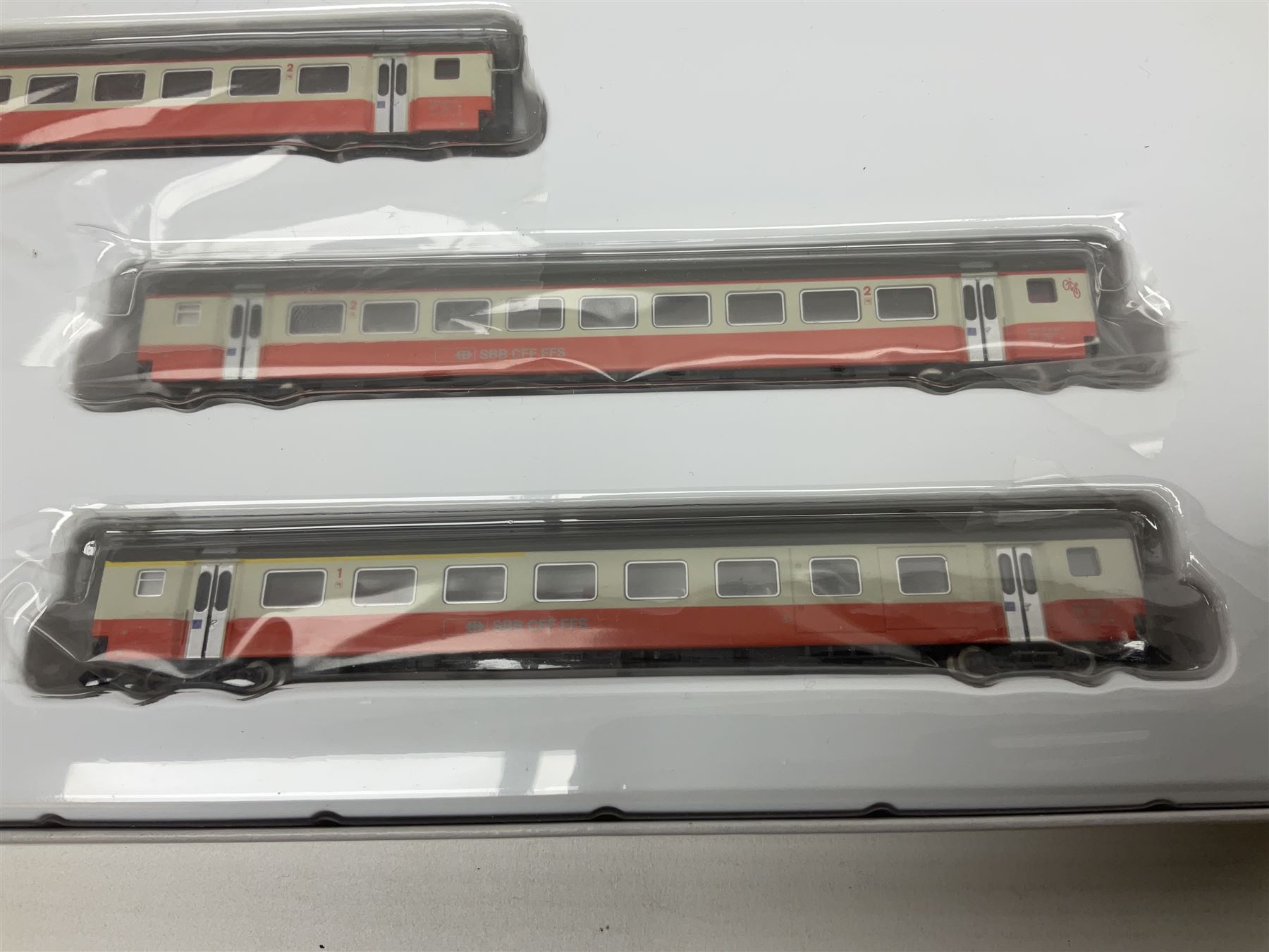 Trix Minitrix 'N' gauge - No.15872 Express Train Passenger five-car set; boxed